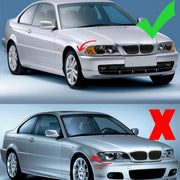Grille Racing Zynex - Voorbumper grille deluxe - Voor BMW E46 (1999-2003) 320i/323i/325i/328i/M3 (2000-2007) - Gloss Black - Racing Grills - Auto accessoires
