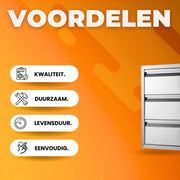 Ladekast Buitenkeuken Luxe - Barbecue - RVS - Voedingskwaliteit - 19,4 kg Opslaglade