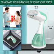Kledingstomer Laziel - 4800W Handheld - Voor Kleding & Gordijnen - 300ML Tank - Reisformaat