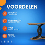 Consoletafel designer - Sidetafel - Wandtafel - Haltafel - Woonkamer - Modern vintage