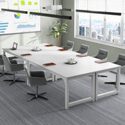 Bureau - Computerbureau - Lange bureau - Vergadertafel - Voor thuis of kantoor - Wit