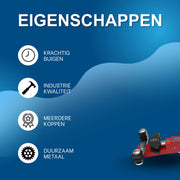 Buigmachine - Pijpenbuiger - Voor machinebouw en metaalbewerking – Buigen van 6–22 mm behuizingen