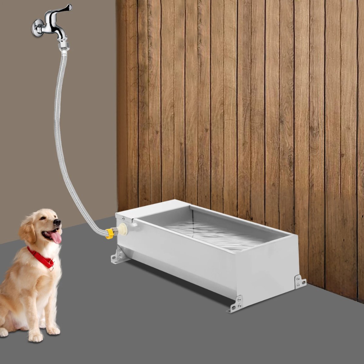 Drinkwaterbak voor dieren - Voor honden, vee en boerderijdieren - Automatische vulling en constante toevoer