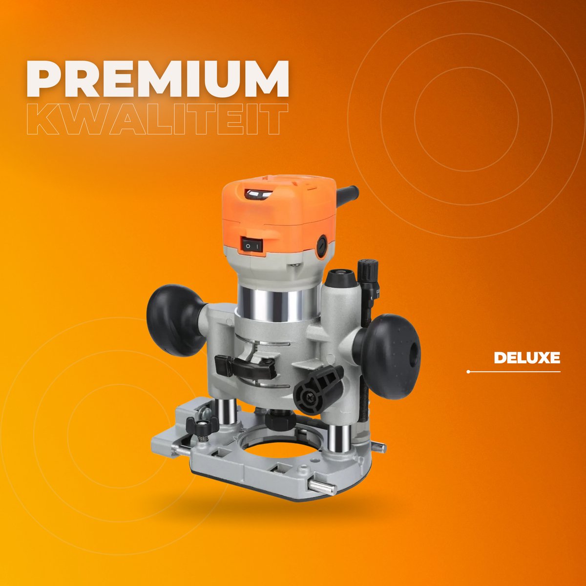 Kantenfrees PRO - Multifunctionele kantenfreesmachine - Bovenfrees trimmer - 800W - 10000-30000rpm