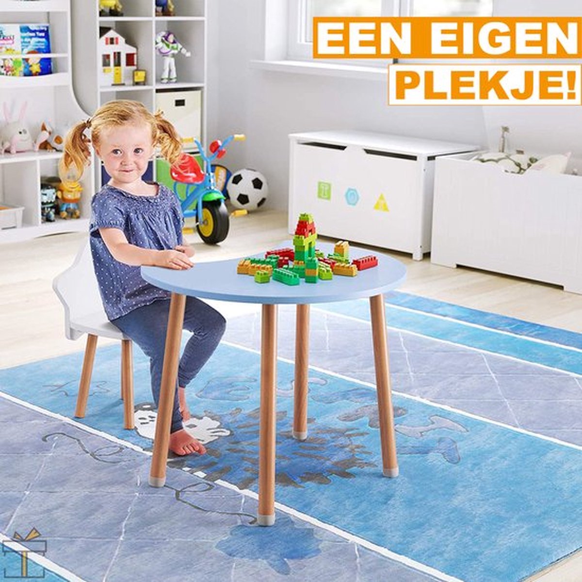 Gaming Bureau - Met RGB LED Verlichting - 120cm - Zwart - Tafel met Drinkbeker Houder