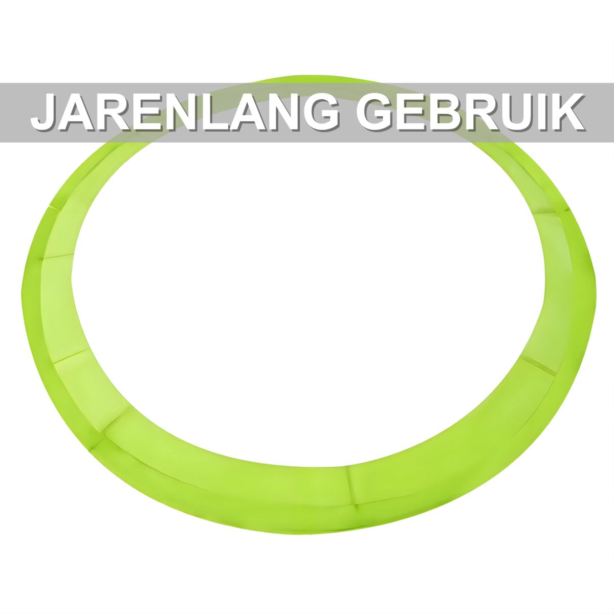 Trampoline Randkussen - Beschermkussen - Beschermrand - Trampolinerand - Diameter buitenring: 3 m - Groen