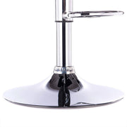Barkruk Rio Industrial Creme - Barkrukken set van 1 - Barstoel Kruk - Barstoelen met rugleuning - Keukenstoel - In hoogte verstelbaar - Linnen