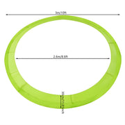Trampoline Randkussen - Beschermkussen - Beschermrand - Trampolinerand - Diameter buitenring: 3 m - Groen
