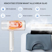 Kleding Stomer Vareo - 1200W - Draagbare Stoom Stofijzer - Opvouwbare Kledingstomer voor Huis & Reizen