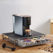 Happyment 4 in 1 Koffiemachine - Koffiezetapparaat - Koffie Automaat - Automatisch - Nespresso - Dolce Gusto - Koffiepoeder - Koffiepads - Met Melkopschuimer
