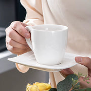 Refined Dinerborden – 6 persoons – 30 delig – Wit Keramisch – Serviesset – Breakfast Plates