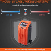 Koelmiddelterugwinningsmachine - Vacuümpomp- Compressor- 1000W - 220-240V - 0.7lbs/min - Koelmiddelpompstation Terugwinningsunit