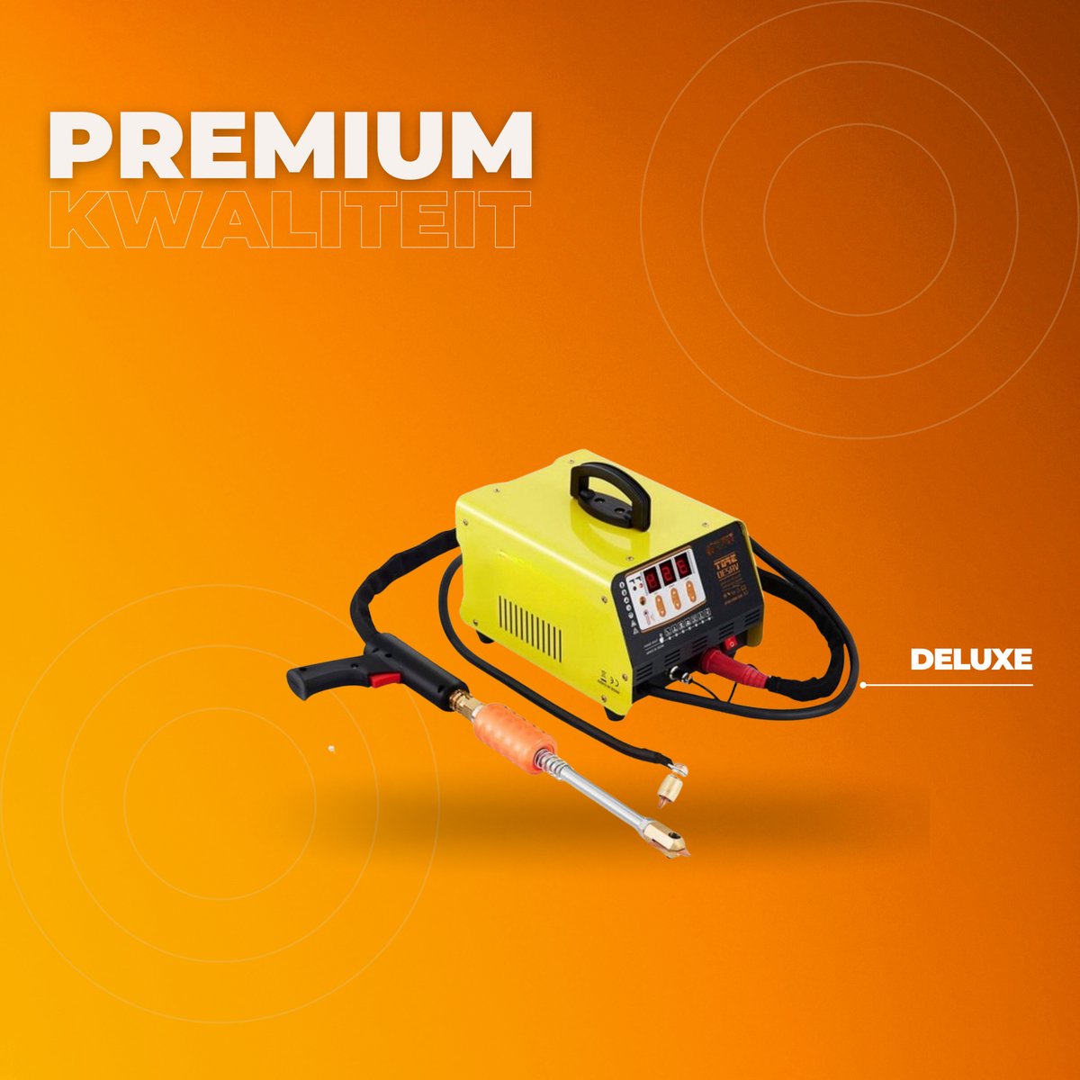 Uitdeukset auto - Deukentrekker - Reparatieset - Slagtrekker - Deukpuntlasser 3KW 220V - Voor deukreparatie