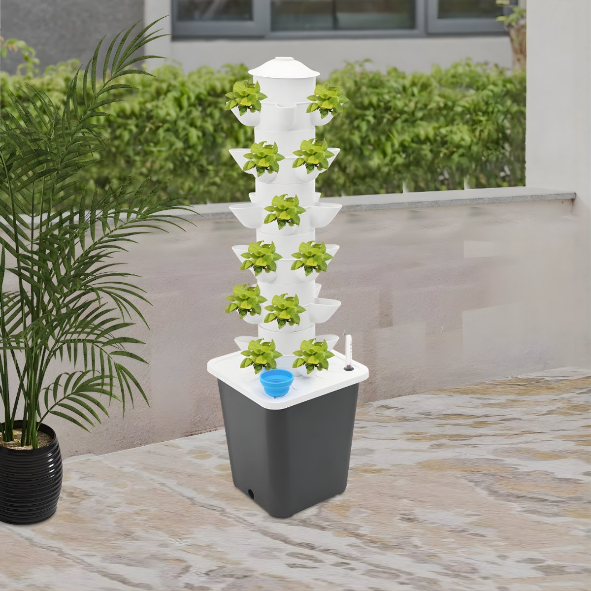 Kweeksysteem - Plantentoren - Voor tuin en binnengebruik - Wit