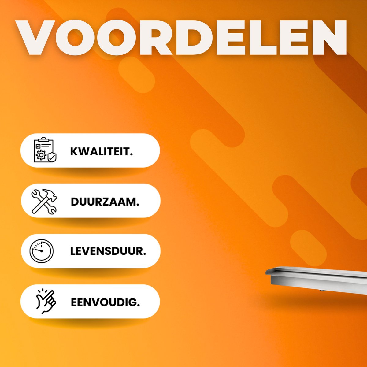 Zwembad fontein - 59CM - Waterval - RVS - Binnen en buiten - Met Connector Slang Klem PTFE Tape