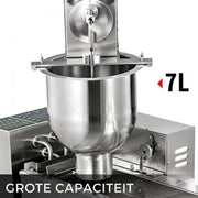 Commerciële Donut Maker - Volautomatische Donutmachine - 7L - 3 Vormen - Innerlijke Olietank