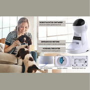 Bolt Edge Automatische Voerbak voor Katten - Elektrische Kattenbak - Cat Feeder - Wit