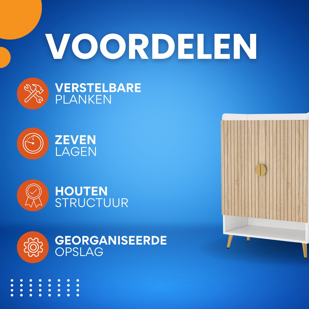 Schoenenkast - Schoenenbank - Schoenenrek - Voor schoenenopslag - Met 7 lagen en verstelbare planken - Donker Khaki