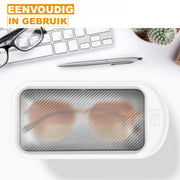 Ultrasone Sieradenreiniger - 650ML - Voor Goud, Zilver, Ringen, Kettingen & Kunstgebitten - Diepe Reiniging
