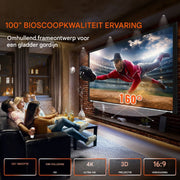 Beamer Scherm - Projectorscherm - Indoor en outdoor - Thuisbioscoop - Draagbare beamer
