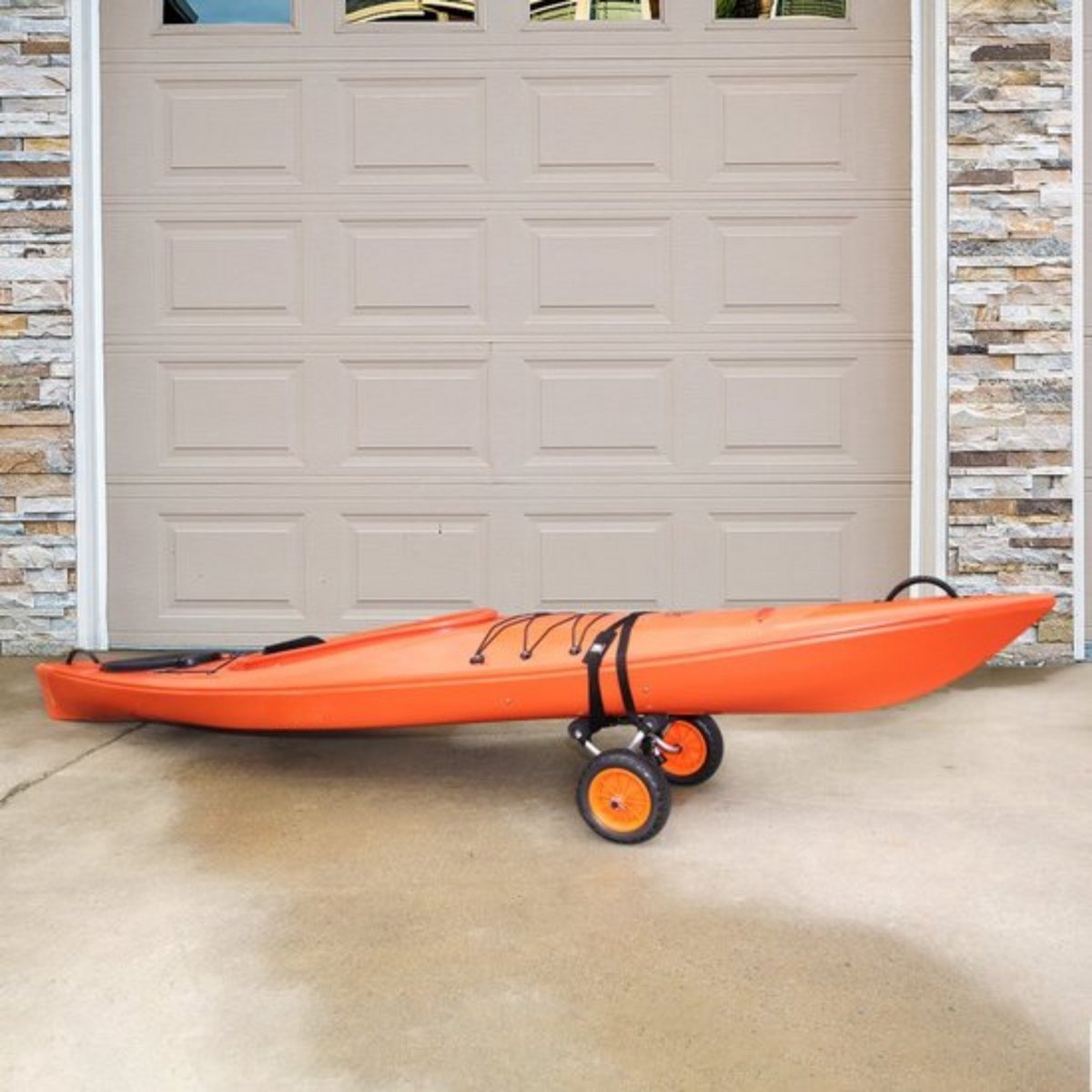Kajak trolley - Voor SUP, Kano, Kayak, Surfplank - Surf trolley - Opvouwbare Kano trolley - PU Banden - 113KG