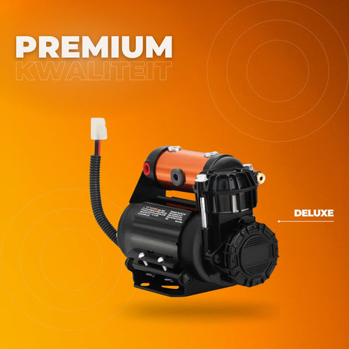 Auto Luchtcompressor - Bandenpomp - 12V Olievrije compressor - Stille 150PSI 100L/min Bandenvuller