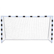 Opvouwbaar Voetbaldoel - Voetbalgoal - Voor Kinderen - Buitenspeelgoed - 305 X 201 cm - Zwart