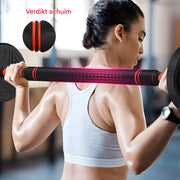 3-in-1 Halterset - Haltergrepen - Verstelbare dumbbells - Set 20 kg - Voor Home Gym & Krachttraining - Compleet Fitnessgewichtenset - Rood/zwart