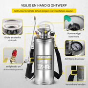 Happyment Tuinsproeier - Onkruidsproeier - 4L - Multifunctioneel - 2.5kg