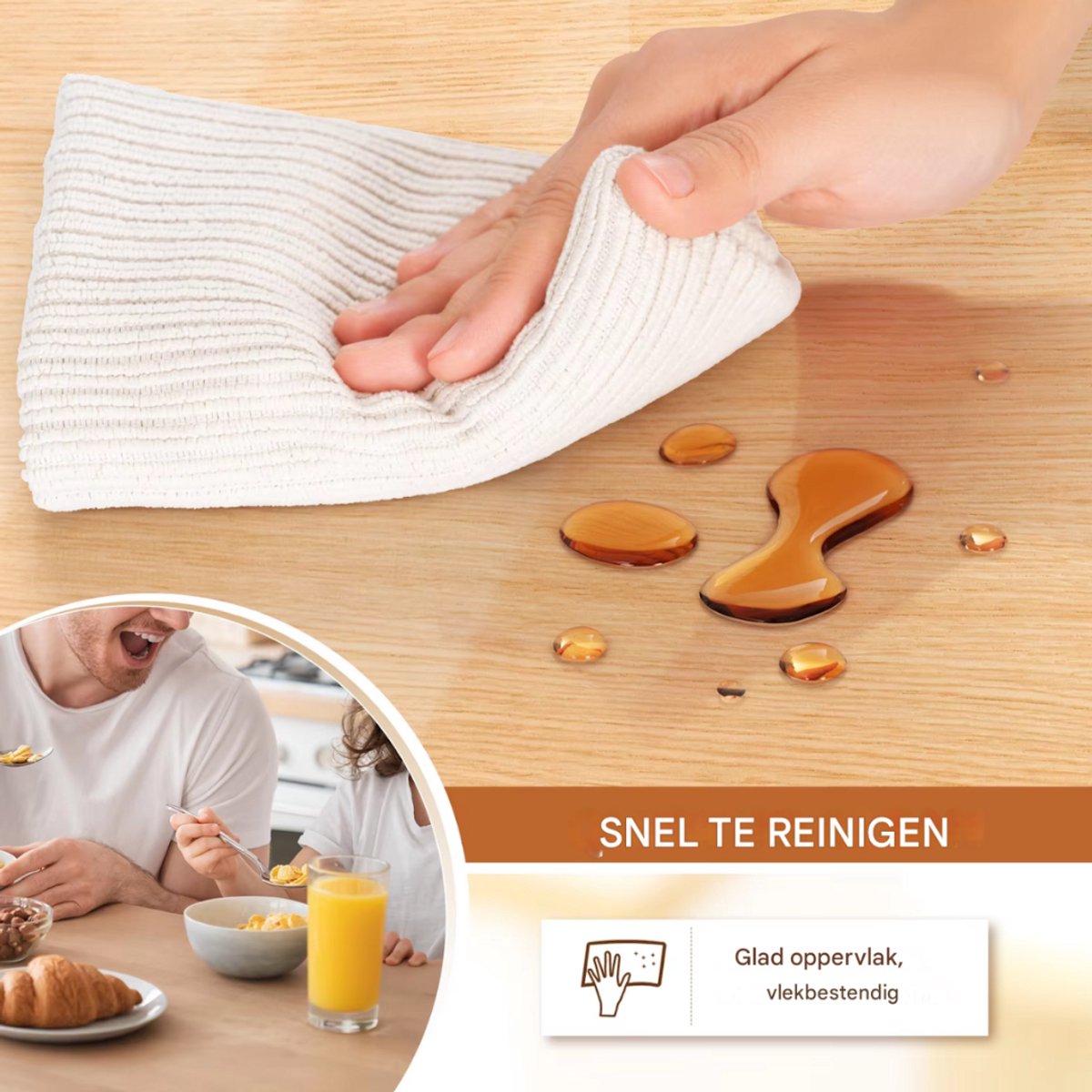 Transparant Tafelkleed - PVC Tafelbeschermer 2 mm - 100x200 cm - Waterdicht & Kristalhelder - Rechthoekig - Beschermhoes voor Eettafel
