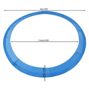 Trampoline Randkussen - Beschermkussen - Beschermrand - Trampolinerand - Diameter buitenring: 3 m - Blauw