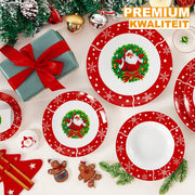 Noble Ontbijtborden – 4 persoons – 12 delig – Keramisch – Serviesset – Breakfast Plates