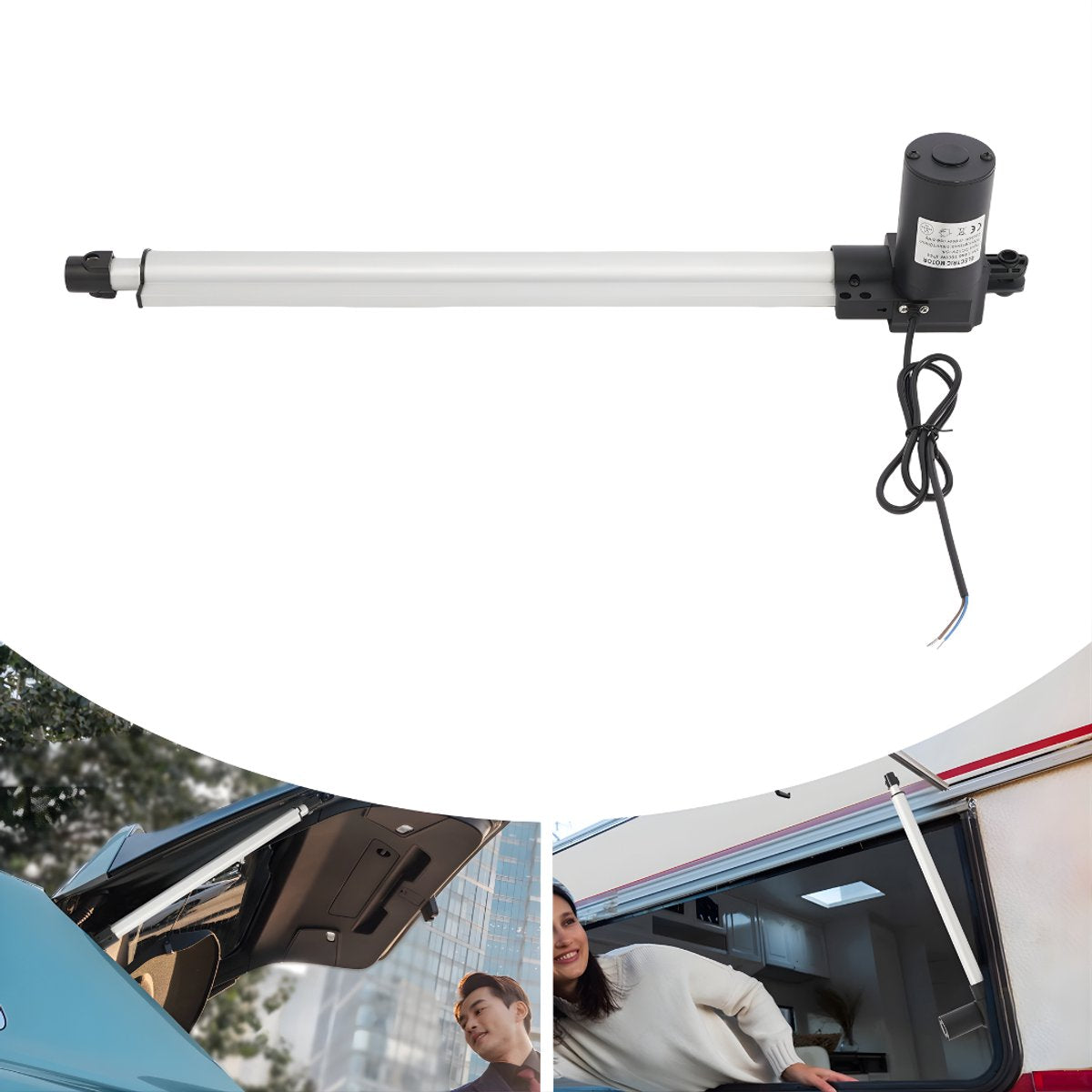 Lineaire actuator - Voor relaxfauteuils, tv-liften, massagetafels en elektrische banken - Krachtige en stille verstelling - Elektrisch met instelbare slaglengte