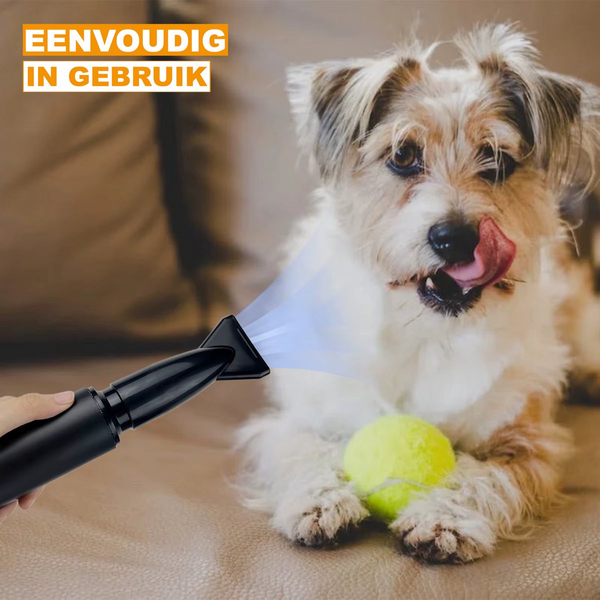 Hondenfohn 2800W - Waterblazer voor Honden - Met Geluidsdemper - Geschikt Voor Alle Hondenrassen