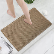 Badmat Vaylen - voor badkamer - Douchemat - Beige - 50x80cm - Absorberend & antislip - Boho stijl