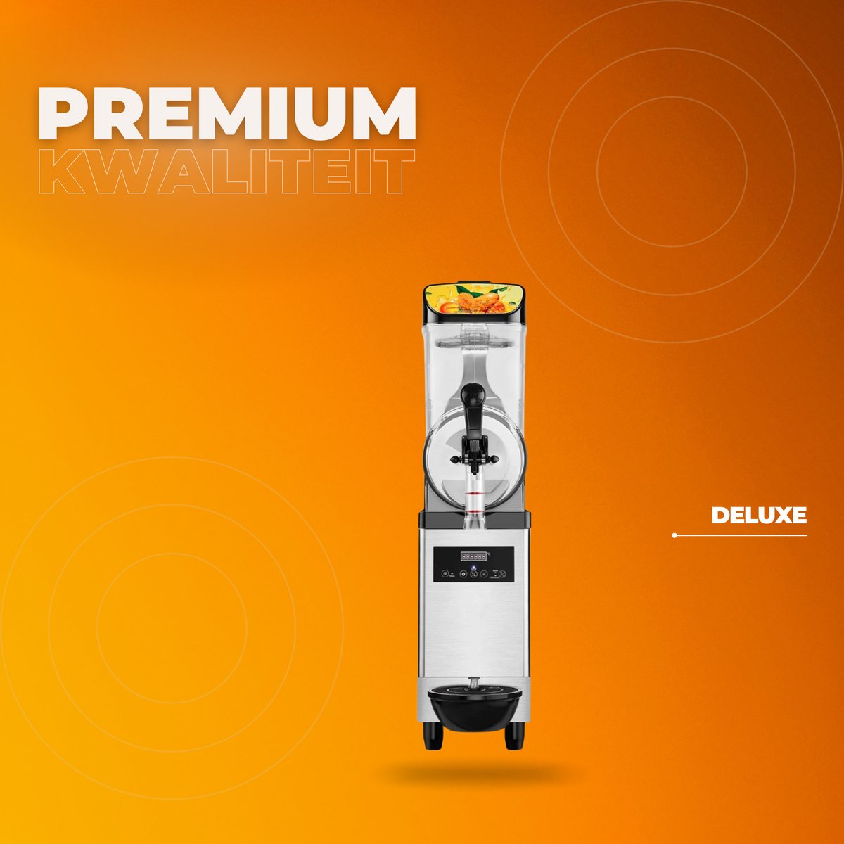 Professionele Slush puppy - 12L - Voor Ijskoude Drankjes – Frozen drink maker van Roestvrij Staal – Horeca Kwaliteit