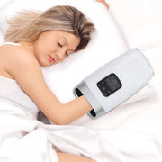 Handmassager - Voor Handtherapie en Ontspanning - Oplaadbaar met Compressie - Verwarming, 2 Modi en 8 Drukniveaus