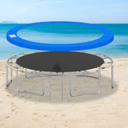 Trampoline Randkussen - Beschermkussen - Beschermrand - Trampolinerand - Diameter buitenring: 4,2 m - Blauw
