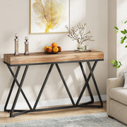 Wandtafel -Haltafel - Dressiortafel - Bijzettafel - Sidetable - Beige/Hout