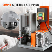 Happyment Kabelstripper Machine - Automatische Striptang - Kabelpeller - Draadstripper - Stripmachine - Elektrisch & Handmatig - Koper