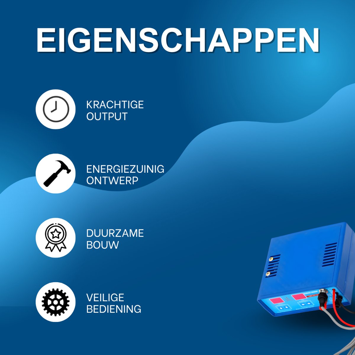 Ultrasone Omvormer - Voor Vissers / Visvangst - Blauw- 12V