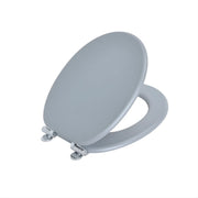 WC-bril - Toiletbril – Voor Toilet & Badkamer – Soft-Close – MDF - Grijs