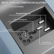 Automatische garagedeur - Garage-opener - Elektrisch - Met afstandsbediening - 220V - Tot 3 meter