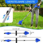 Snoerloze Tuinstrimmer Verdo - Elektrische Grastrimmer - 21V Li-Ion Batterij - Afneembare Grastrimmer - Inclusief Oplader