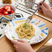 Bellavita Serviesset - 16 delig - Wit - Dinerborden - Bordenset - Diepe borden - Ontbijtborden - Servies - Keukenservies