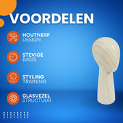 Mannequin - Hoofd - Voor Salon, Hoeden & pruiken