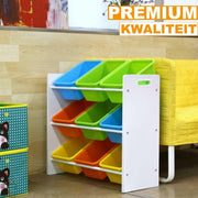 Bolt Edge Kinderkast - Opbergkast - Boekenrek - Kinderkamer - Speelkamer - Hout