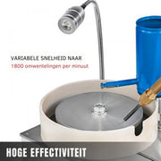 Polijstmachine - LCD Precisiemanipulator - Sieraden - 1800 RPM - 120W - Met Wateremmer