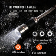 Endoscoop inspectie camera PRO - Rioolcamera - 7 inch - Inspectiecamera - 40m Lokalisatie - 480p 130° - Apparaat voor ondergrondse leidingen