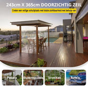 Luxe dekzeil - 3x4 - Tuinmeubelhoes - Beschermhoes